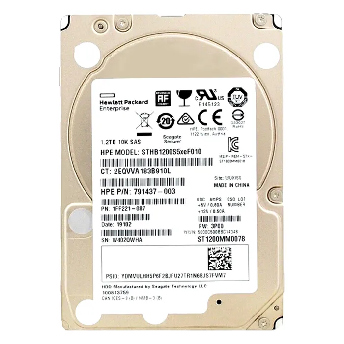 Seagate ST1200MM0078 | Enterprise Performance 10K.8 1.2TB 10000RPM SAS 12Gb/s 128MB Cache (SE/FIPS 140-2) 2.5-Inch Hard Drive Refurbished - Seagate refurbished available on Gotodirect