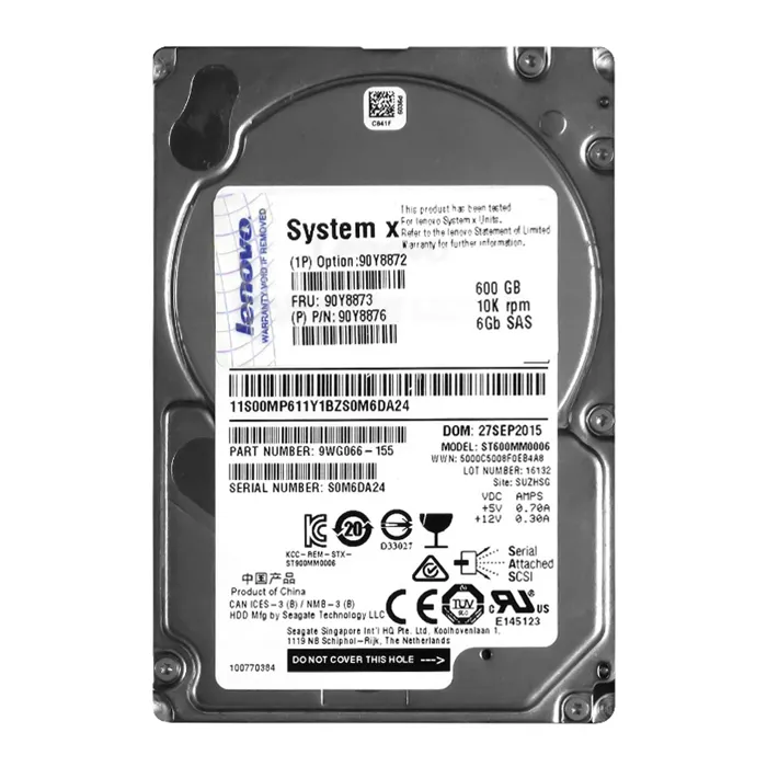 IBM 90Y8876 | 600GB 10000RPM SAS 6Gb/s Hot Swappable 64MB Cache 2.5-Inch Hard Drive Refurbished -  refurbished available on Gotodirect