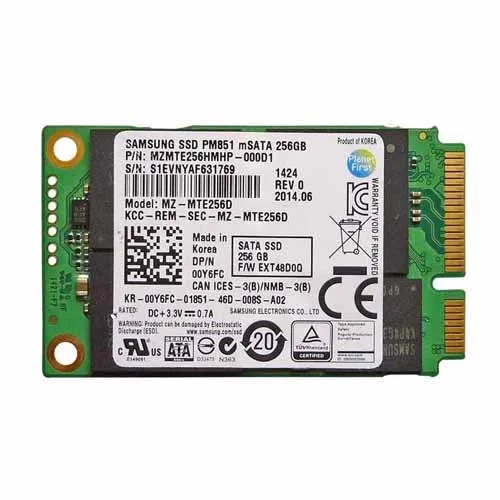 Dell 0Y6FC | 256GB Multi-Level Cell SATA mSATA Solid State Drive Refurbished - Dell refurbished available on Gotodirect