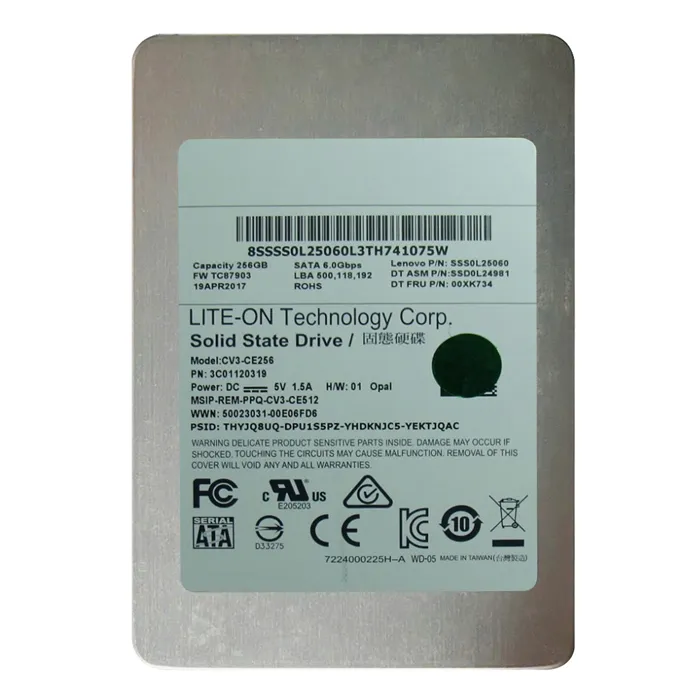 Lenovo SSD0L24981 | 256GB SATA 2.5-inch Solid State Drive Refurbished - Lenovo refurbished available on Gotodirect