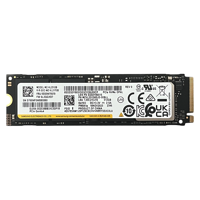 Samsung MZ-VL2512B | 512GB PCI Express 4.0 x4 NVMe M.2 Solid State Drive Refurbished - Samsung refurbished available on Gotodirect