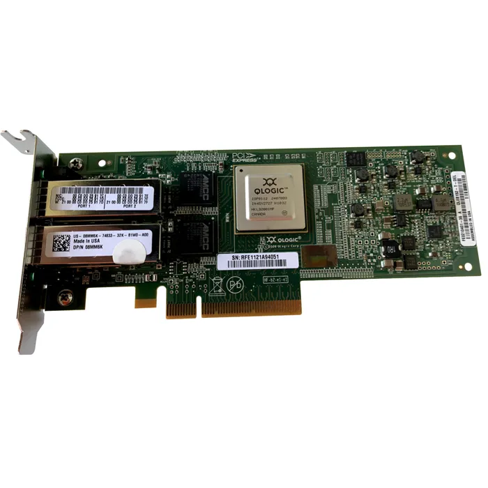 Dell 08MM6K | QLE8152 Dual Port 10Gbe PCI Express Full Height Network Adapter Refurbished - Dell refurbished available on Gotodirect