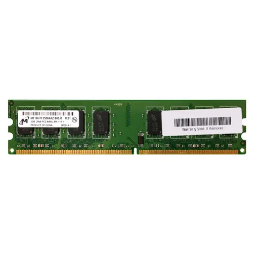 Buy Micron MT16HTF25664AZ-800J1 | 2GB DDR2-800MHz PC2-6400 Non-ECC Unbuffered UDIMM CL6 2Rx8 1.8V 240-Pin Memory Module Refurbished - $109.48 Micron MT16HTF25664AZ-800J1 | 2GB DDR2-800MHz PC2-6400 Non-ECC Unbuffered UDIMM CL6 2Rx8 1.8V 240-Pin Memory Module Refurbished - refurbished available on Gotodirect