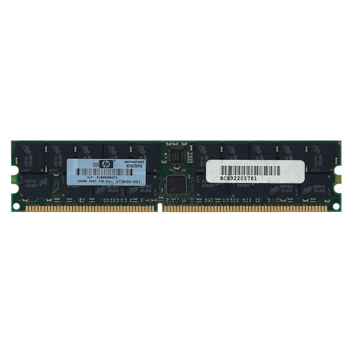 HP 373030-851 | 2GB DDR-400MHz PC3200 ECC Registered RDIMM CL3 2Rx4 2.5V 184-Pin Memory Module Refurbished - Hewlett-Packard (ou HP en abrégé) refurbished available on Gotodirect
