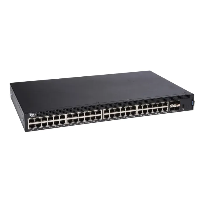 Dell 0X1052 | X-Series X1052 48 x 10/100/1000Base-T RJ-45 and 4 x 10GbE SFP+ Ports Layer 2 Managed Gigabit Ethernet Switch Refurbished - Dell refurbished available on Gotodirect