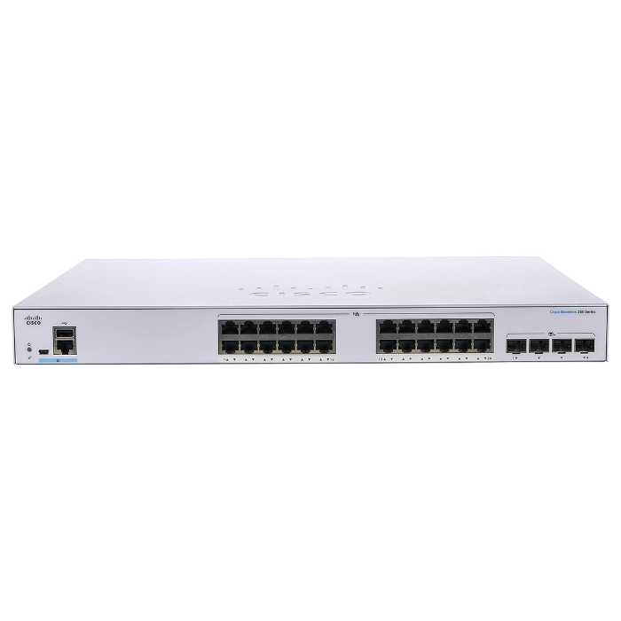 Buy Cisco CBS250-24T-4X-NA | Business 250 Series 24 x RJ-45 Ports PoE+ 10/100/1000Base-T 4 x SFP Ports Layer 2 Managed Rack-mountable Gigabit Ethernet Network Switch Refurbished - $1400.06 Cisco CBS250-24T-4X-NA | Business 250 Series 24 x RJ-45 Ports PoE+ 10/100/1000Base-T 4 x SFP Ports Layer 2 Managed Rack-mountable Gigabit Ethernet Network Switch Refurbished - Cisco Systems Inc. refurbished available on Gotodirect