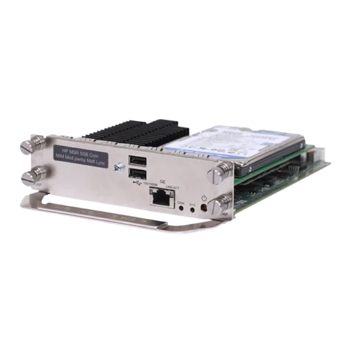 HP JG587A | MSR Small Survivable Branch Communication MIM Module powered by Microsoft Lync Refurbished - Hewlett-Packard (ou HP en abrégé) refurbished available on Gotodirect