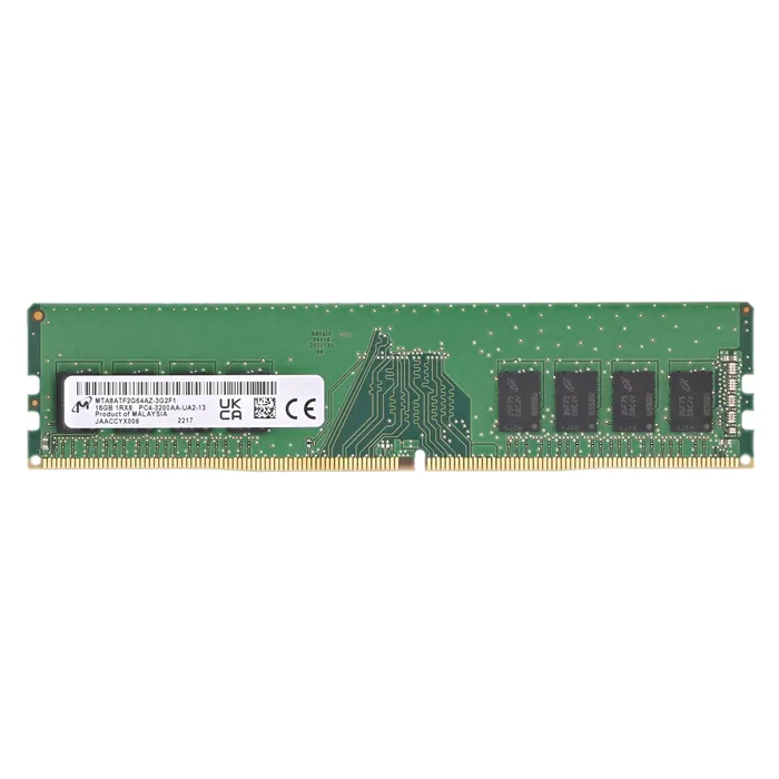 Micron MTA8ATF2G64AZ-3G2F1 | 16GB DDR4-3200MHz PC4-25600 Non-ECC Unbuffered UDIMM CL22 1Rx8 1.2V 288-Pin Memory Module Refurbished -  refurbished available on Gotodirect