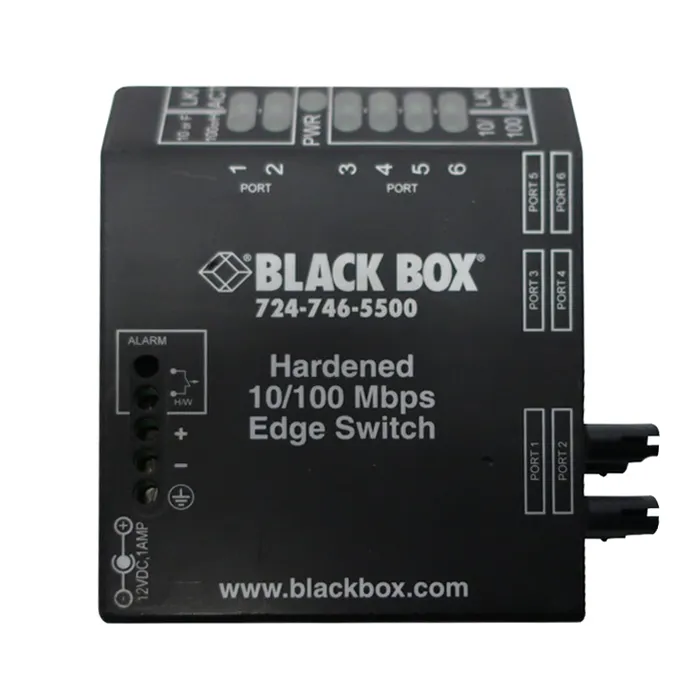 Black Box LBH240AE-H-ST | NIB-Heavy-Duty Edge Switch Hardened (4) Copper + (2) Fiber Por Refurbished -  refurbished available on Gotodirect