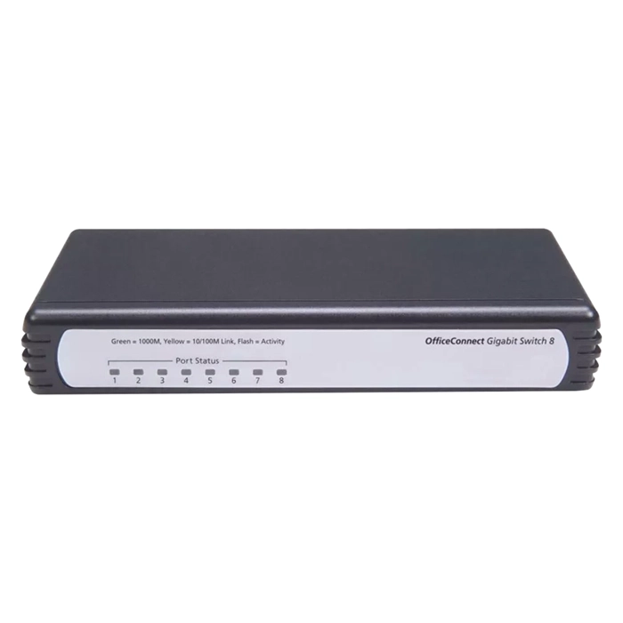 HP JD841A | OfficeConnect V1405C-8G 8 x RJ-45 Ports 10/100/1000Base-T Layer 2 Unmanaged Rack-mountable Gigabit Ethernet Network Switch Refurbished - Hewlett-Packard (ou HP en abrégé) refurbished available on Gotodirect