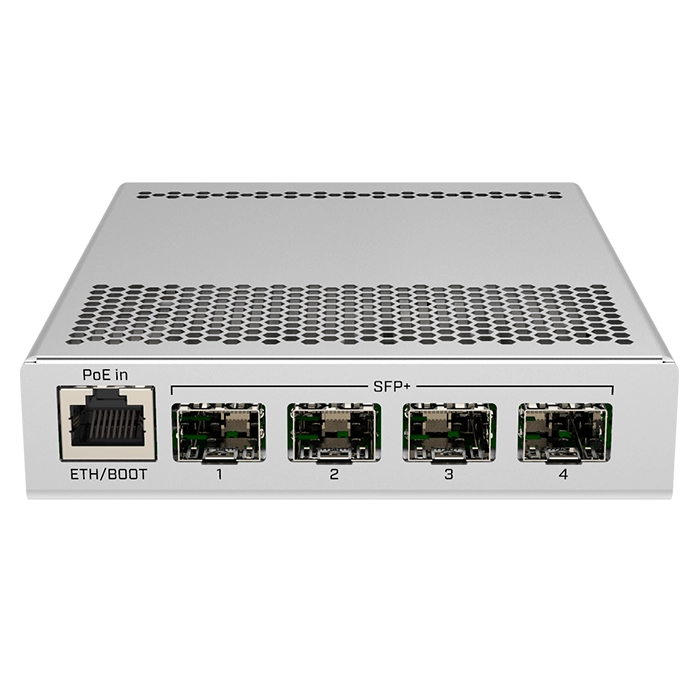 Mikrotik CRS305-1G-4S+IN | 4x SFP+ 10Gbps and 1x Gigabit Ethernet Port Desktop Switch Refurbished - MikroTik refurbished available on Gotodirect