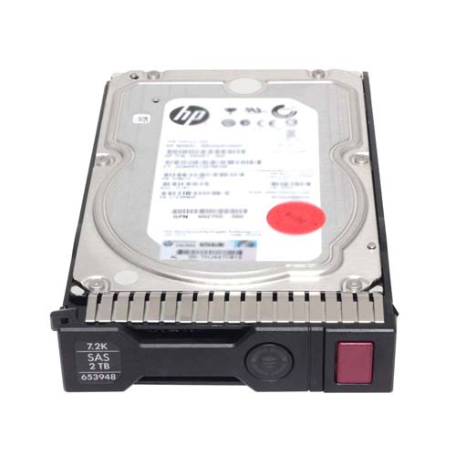 HP 653948-001 | 2TB 7200RPM SAS 6Gb/s Hot-Pluggable 3.5-Inch Midline Hard Drive for G7 ProLiant Servers Refurbished - Hewlett-Packard (ou HP en abrégé) refurbished available on Gotodirect