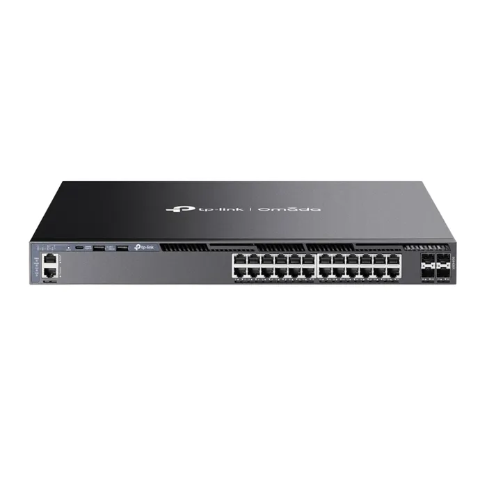Buy TP-LINK SG6428X | Omada 24x Gigabit RJ45 Ports with 4x 10 Gbps SFP+ slots Stackable Layer 3 Managed Ethernet Switch Refurbished - $1418.45 TP-LINK SG6428X | Omada 24x Gigabit RJ45 Ports with 4x 10 Gbps SFP+ slots Stackable Layer 3 Managed Ethernet Switch Refurbished - TP-Link refurbished available on Gotodirect