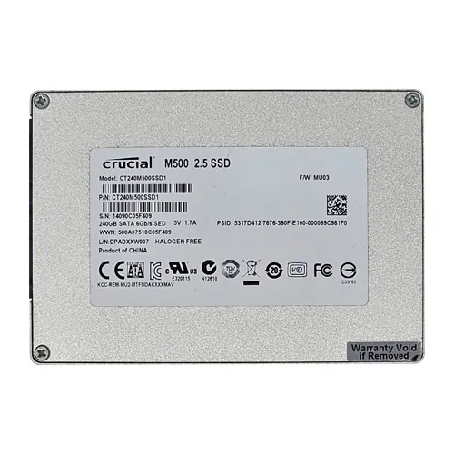Buy Crucial CT240M500SSD1 | M500 240GB Multi-Level Cell SATA 6Gb/s 2.5-Inch Solid State Drive Refurbished - $186.44 Crucial CT240M500SSD1 | M500 240GB Multi-Level Cell SATA 6Gb/s 2.5-Inch Solid State Drive Refurbished - Crucial refurbished available on Gotodirect