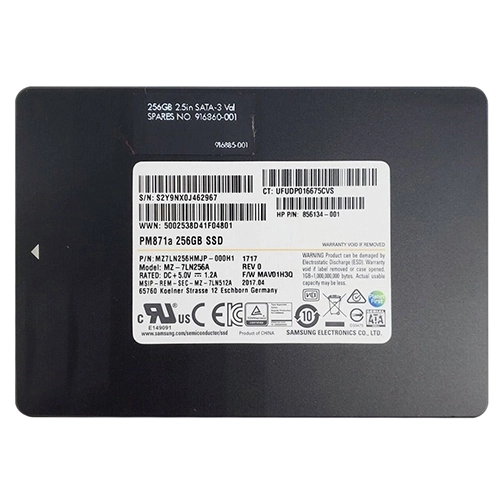 Buy HP 916860-001 | 256GB Triple-Level Cell SATA 6Gb/s 2.5-Inch Solid State Drive Refurbished - $172.16 HP 916860-001 | 256GB Triple-Level Cell SATA 6Gb/s 2.5-Inch Solid State Drive Refurbished - Hewlett-Packard (ou HP en abrégé) refurbished available on Gotodirect