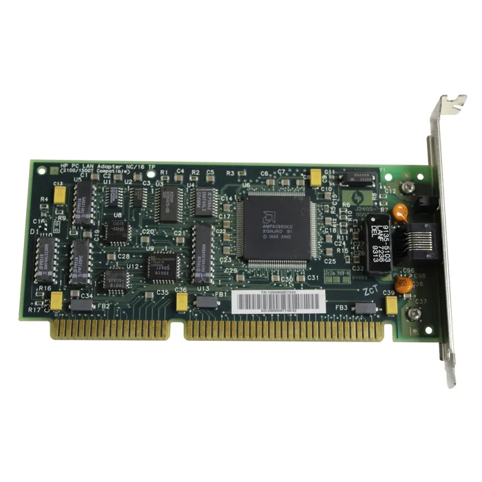 HP J2405A | PCBA Ethernet EtherTwist ISA 16-Bit Lan Interface Card Refurbished - Hewlett-Packard (ou HP en abrégé) refurbished available on Gotodirect