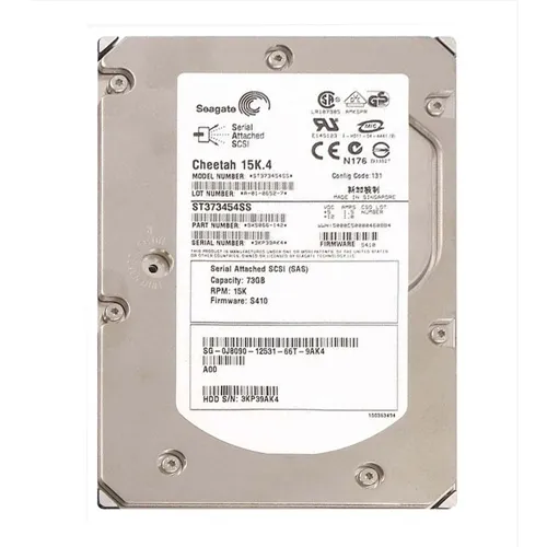 Dell J8090 | 73GB 10000RPM SAS 3Gb/s 8MB Cache 3.5-Inch Hard Drive Refurbished - Dell refurbished available on Gotodirect
