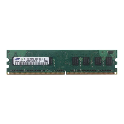 Samsung M378T2863EHS-CF7 | 1GB DDR2-800MHz PC2-6400 Non-ECC Unbuffered UDIMM CL6 1Rx8 1.8V 240-Pin Memory Module Refurbished - Samsung refurbished available on Gotodirect