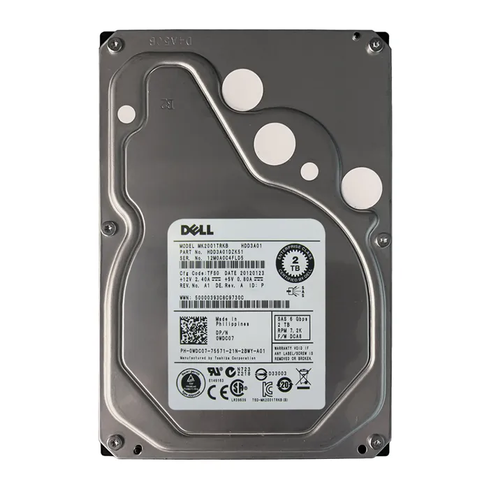 Toshiba MK2001TRKB | 2TB 7200RPM SAS 6Gb/s 16MB Cache 3.5-Inch Hard Drive Refurbished - Toshiba refurbished available on Gotodirect