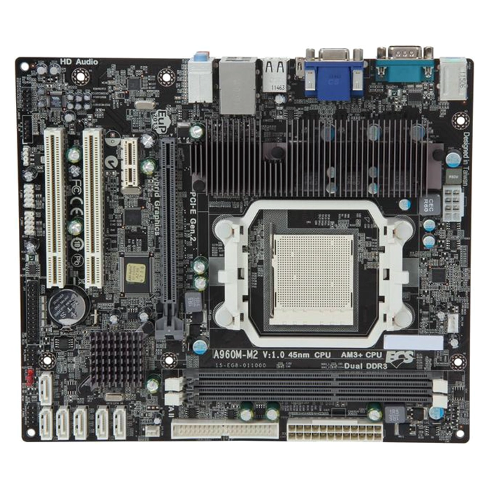 Buy ECS Elitegroup ECS-A960M-M2 | AM3+ AMD 760G + SB710 HDMI Micro ATX AMD Motherboard Refurbished - $196.05 ECS Elitegroup ECS-A960M-M2 | AM3+ AMD 760G + SB710 HDMI Micro ATX AMD Motherboard Refurbished - refurbished available on Gotodirect