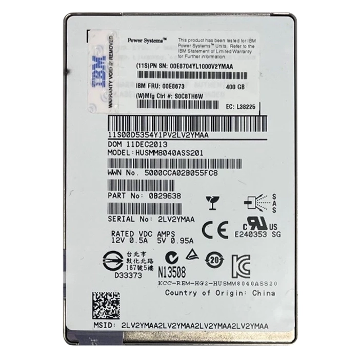 Buy IBM 00E8673 | 387GB eMLC SAS 12Gb/s (528-bytes) 2.5-Inch Internal Solid State Drive for pSeries Servers Refurbished - $270.00 IBM 00E8673 | 387GB eMLC SAS 12Gb/s (528-bytes) 2.5-Inch Internal Solid State Drive for pSeries Servers Refurbished - refurbished available on Gotodirect