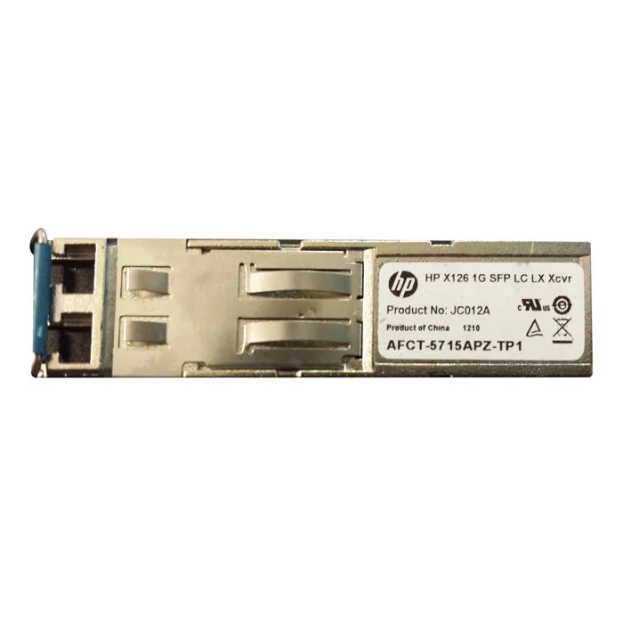 HP JC012A | 1Gb/s 1000Base-LX Single-Mode Fibre 1310nm 10km Duplex LC SFP Transceiver Module Refurbished - Hewlett-Packard (ou HP en abrégé) refurbished available on Gotodirect