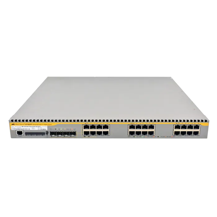 Allied Telesis AT-9924T-00 | AT-9900 Series 24 x Ports 1000Base-T + 4 x 1000Base-X Combo Layer 3 Managed Gigabit Ethernet Network Switch Refurbished -  refurbished available on Gotodirect