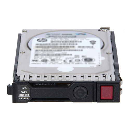 HP 653955-001 | 300GB 10000RPM SAS 6Gb/s SFF Hot-Pluggable Dual Port 2.5-inch Hard Drive for ProLiant DL Series Server Refurbished - Hewlett-Packard (ou HP en abrégé) refurbished available on Gotodirect