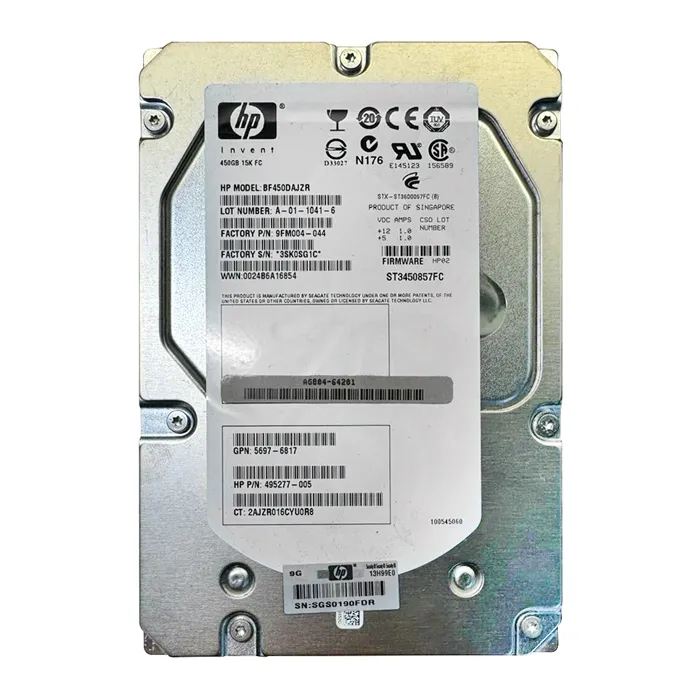 Seagate ST3450857FC | Cheetah 15K.7 Series 450GB 15000RPM Fibre Channel 4Gb/s 16MB Cache (CE) 3.5-Inch Hard Drive Refurbished - Seagate refurbished available on Gotodirect