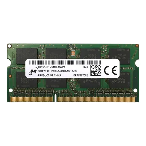 Buy Micron MT16KTF1G64HZ-1G9P1 | 8GB DDR3-1866MHz PC3-14900 Non-ECC Unbuffered SODIMM CL13 2Rx8 1.35V 204-Pin Memory Module Refurbished - $168.82 Micron MT16KTF1G64HZ-1G9P1 | 8GB DDR3-1866MHz PC3-14900 Non-ECC Unbuffered SODIMM CL13 2Rx8 1.35V 204-Pin Memory Module Refurbished - refurbished available on Gotodirect