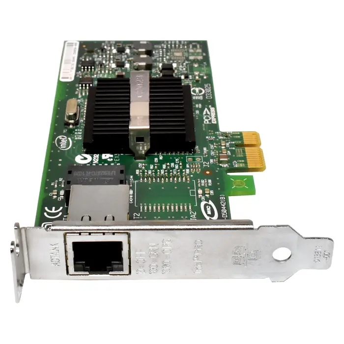 Buy Intel D50442-001 | PRO/1000 PT Single-Port RJ-45 1Gb/s 10Base-T/100Base-TX/1000Base-T Gigabit Ethernet PCI Express x1 Desktop Network Adapter Refurbished - $203.55 Intel D50442-001 | PRO/1000 PT Single-Port RJ-45 1Gb/s 10Base-T/100Base-TX/1000Base-T Gigabit Ethernet PCI Express x1 Desktop Network Adapter Refurbished - Intel refurbished available on Gotodirect
