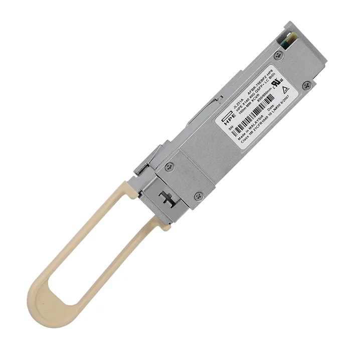 Buy HP JL251-61001 | X140 40Gb/s 40GBase-BiDi Multi-Mode Fibre 850nm 100m LC Connector QSFP+ Transceiver Module Refurbished - $180.50 HP JL251-61001 | X140 40Gb/s 40GBase-BiDi Multi-Mode Fibre 850nm 100m LC Connector QSFP+ Transceiver Module Refurbished - Hewlett-Packard (ou HP en abrégé) refurbished available on Gotodirect