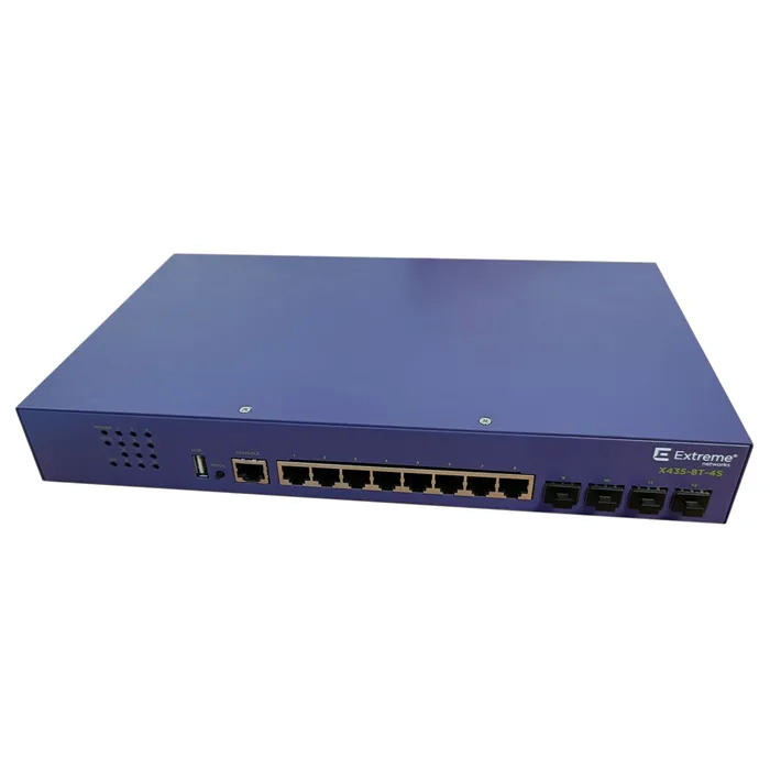 Extreme Networks X435-8T-4S | X435 8-port Switch with 4 x 1G/2.5G SFP ports Refurbished -  refurbished available on Gotodirect