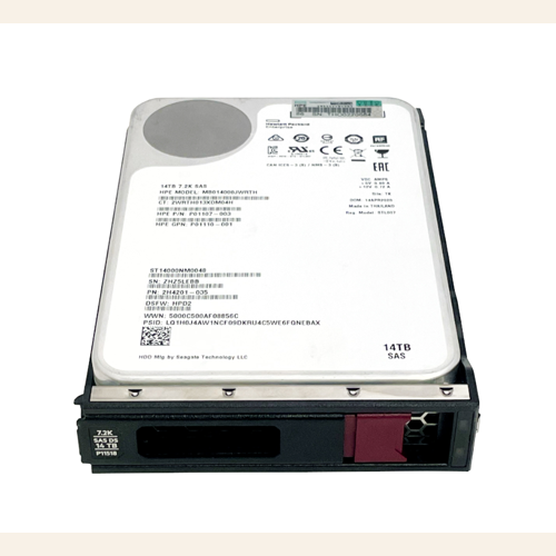 HP P11518-001 | 14TB 7200RPM SAS 12GB/s Hot-Pluggable 3.5-Inch LPc Hard Drive for ProLiant Gen10/Gen10+/Gen11 Servers Refurbished - Hewlett-Packard (ou HP en abrégé) refurbished available on Gotodirect