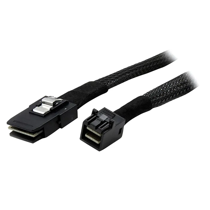 StarTech SFF-8087 | 1m Serial Attached Scsi SAS Cable To 4 x Latching SATA Refurbished - StarTech.com (standardized as per the brand's official website refurbished available on Gotodirect