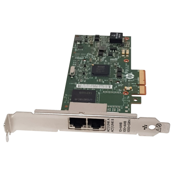 HP 656241-001 | 2-Ports 1Gb/s 100Base-TX/1000Base-T PCI-Express 2.0 X4 361T Network Adapter Refurbished - Hewlett-Packard (ou HP en abrégé) refurbished available on Gotodirect