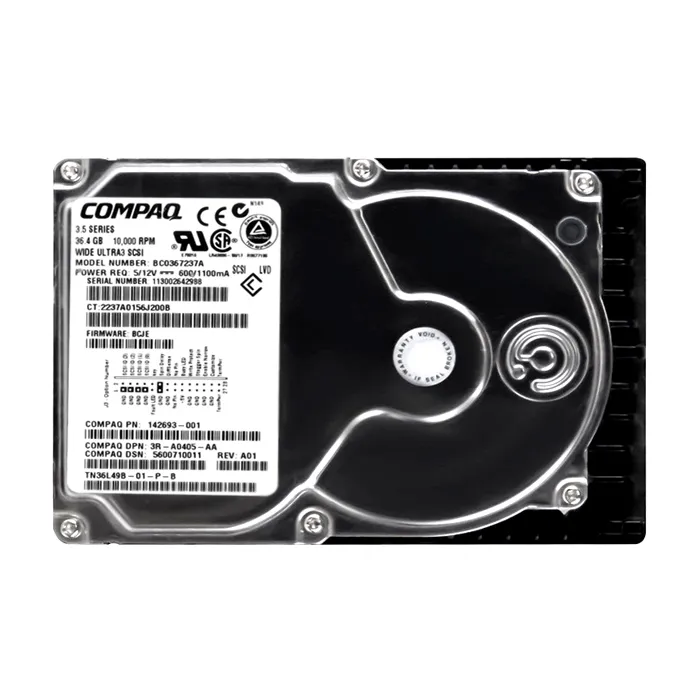 Compaq 142693-001 | 36GB 10000RPM Ultra160 SCSI 3.5-Inch Hard Drive Refurbished -  refurbished available on Gotodirect