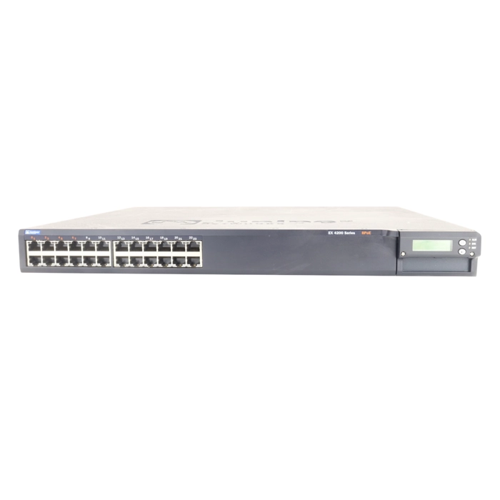 Juniper COM5T00BRA | EX4200 24-Ports 10/100/1000Base-T (8x PoE ports) Ethernet Switch with 320Watt AC Power Supply Includes 50cm Virtual Chassis Refurbished -  refurbished available on Gotodirect