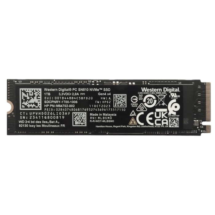 Buy Western Digital SDCPNRY-1T00-1006 | PC SN810 1TB PCI Express NVMe 4.0 M.2 2280 Solid State Drive Refurbished - $317.02 Western Digital SDCPNRY-1T00-1006 | PC SN810 1TB PCI Express NVMe 4.0 M.2 2280 Solid State Drive Refurbished - Western Digital refurbished available on Gotodirect