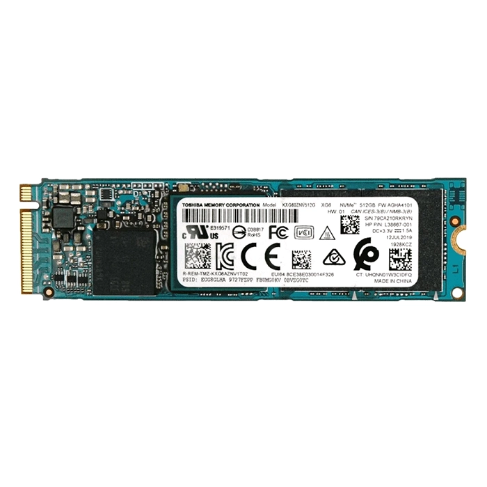 Toshiba KXG60ZNV512G | 512GB PCI Express3 x 4 NVMe M.2 Solid State Drive Refurbished - Toshiba refurbished available on Gotodirect
