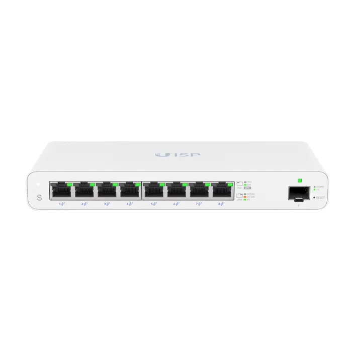 Ubiquiti UISP-S-LITE | Layer 2 POE 8 Gigabit RJ45 Switch Refurbished - Ubiquiti refurbished available on Gotodirect