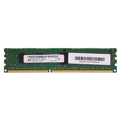 Buy Micron MT9KSF25672PZ-1G4M1HG | 2GB DDR3-1333MHz PC3-10600 ECC Registered RDIMM CL9 1Rx8 1.35V 240-Pin Memory Module Refurbished - $67.69 Micron MT9KSF25672PZ-1G4M1HG | 2GB DDR3-1333MHz PC3-10600 ECC Registered RDIMM CL9 1Rx8 1.35V 240-Pin Memory Module Refurbished - refurbished available on Gotodirect