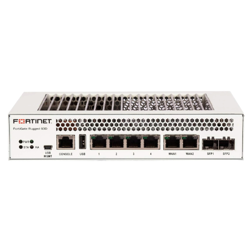Fortinet FGR-60D | FortiGate Rugged 60D 4 x Ports 1000Base-T + 2 x Ports SFP mini-GBIC Network Security Firewall Appliance Refurbished - Fortinet refurbished available on Gotodirect