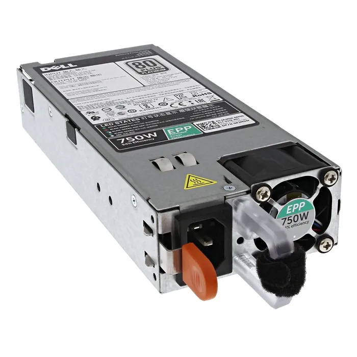 Dell 0PJMDN | 750W 100-240VAC to 12.2VDC Redundant Modular Hot-Swap Power Supply for Dell PowerEdge R530/R630/R730 Series Rack Server Refurbished - Dell refurbished available on Gotodirect