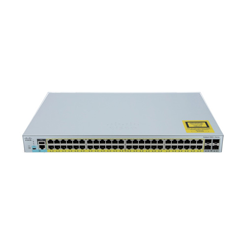Cisco WS-C2960L-SM-48TS | Catalyst 2960-L Series 48 x Ports 10/100/1000Base-T + 4 x SFP Ports Layer 2 Managed 1U Rack-Mountable Gigabit Ethernet Network Switch Refurbished - Cisco Systems Inc. refurbished available on Gotodirect