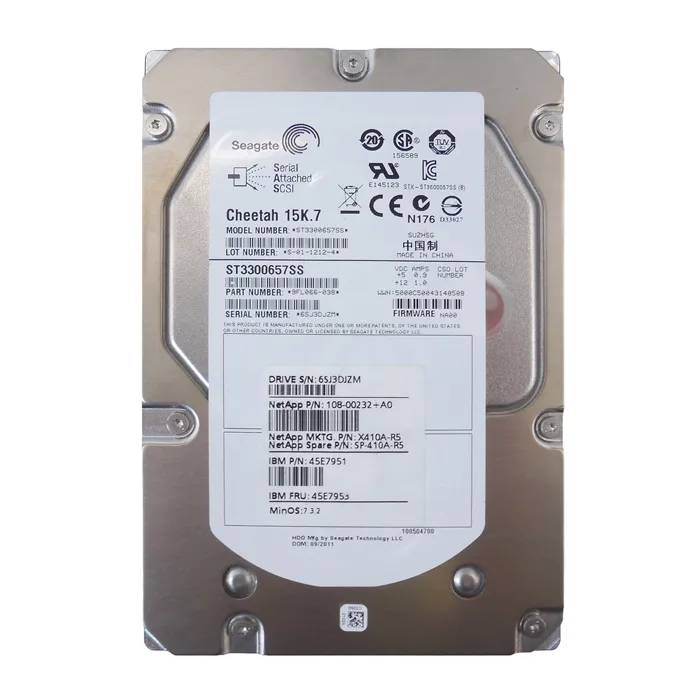 NetApp SP-410A-R5 | 300GB 15000RPM SAS 3Gb/s 3.5-Inch Hard Drive Refurbished -  refurbished available on Gotodirect
