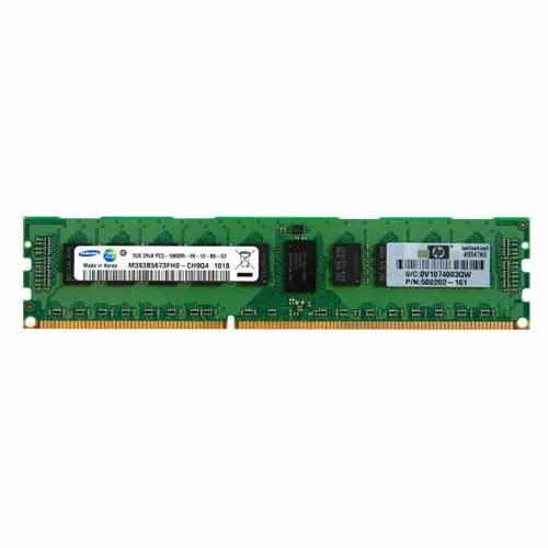 HP 500202-161 | 2GB DDR3-1333MHz PC3-10600 ECC Registered RDIMM CL9 2Rx8 1.5V 240-Pin Memory Module Refurbished - Hewlett-Packard (ou HP en abrégé) refurbished available on Gotodirect