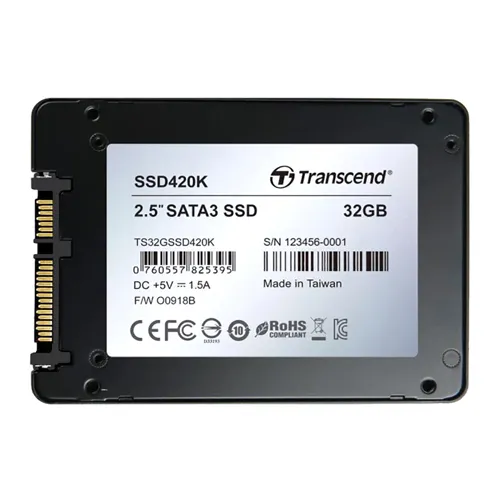 Buy Transcend TS32GSSD420K | SSD420K 32GB Multi-Level Cell SATA 6Gb/s 2.5-Inch Solid State Drive Refurbished - $418.33 Transcend TS32GSSD420K | SSD420K 32GB Multi-Level Cell SATA 6Gb/s 2.5-Inch Solid State Drive Refurbished - refurbished available on Gotodirect