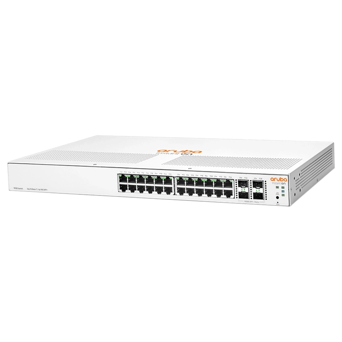 HP JL682A | Aruba Instant On 1930 Series 1930-24G-4SFP/SFP+ 24 x 10/100/1000Base-T RJ-45 and 4 x 10GbE SFP+ Layer 3 Managed Gigabit Ethernet Network Switch Refurbished - Hewlett-Packard (ou HP en abrégé) refurbished available on Gotodirect