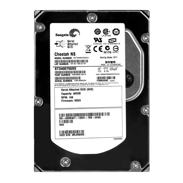 Dell MM407 | 400GB 10000RPM SAS 3Gb/s Hot-Pluggable 16MB Cache 3.5-Inch Hard Drive for PowerEdge Server & PowerVault Server Refurbished - Dell refurbished available on Gotodirect